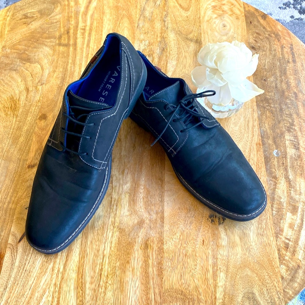 Varese‎ Memory Foam Black William Oxford shoes